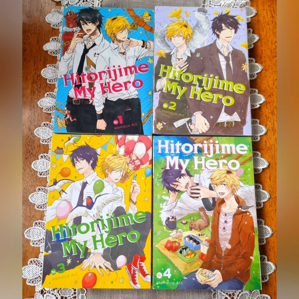 Hitorijime My Hero Manga Volumes 1-4